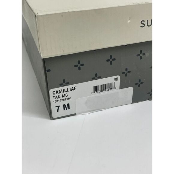 Sun + Stone Women's Camillia Wedge Bootie - Tan Micro 7M - Picture 6 of 7